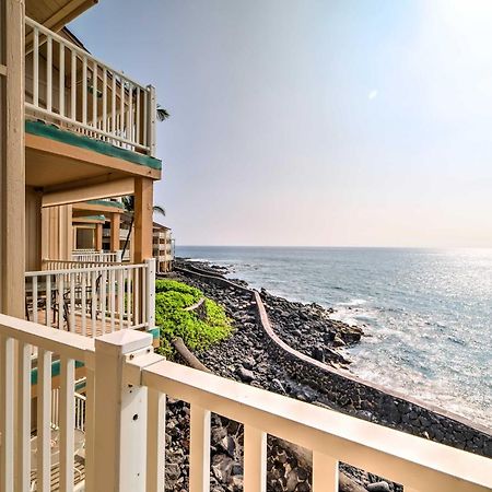 Oceanfront Kailua-Kona Townhome With Pool And Views! Kültér fotó