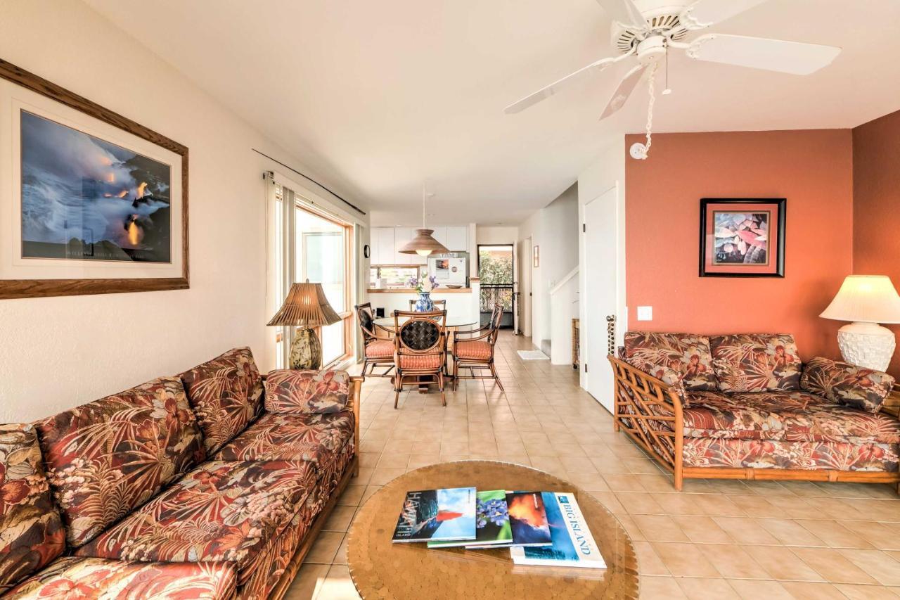 Oceanfront Kailua-Kona Townhome With Pool And Views! Kültér fotó