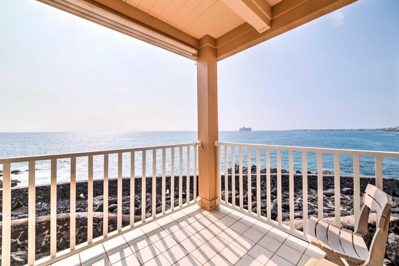 Oceanfront Kailua-Kona Townhome With Pool And Views! Kültér fotó